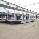 3車軸45フィートのカー運搬業者トレーラー